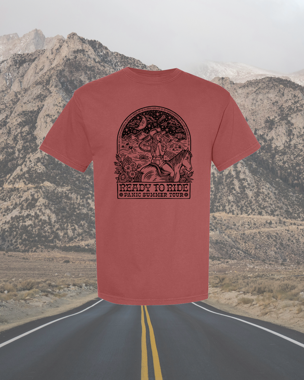 *Pre-order* PANIC Summer Tour Tees