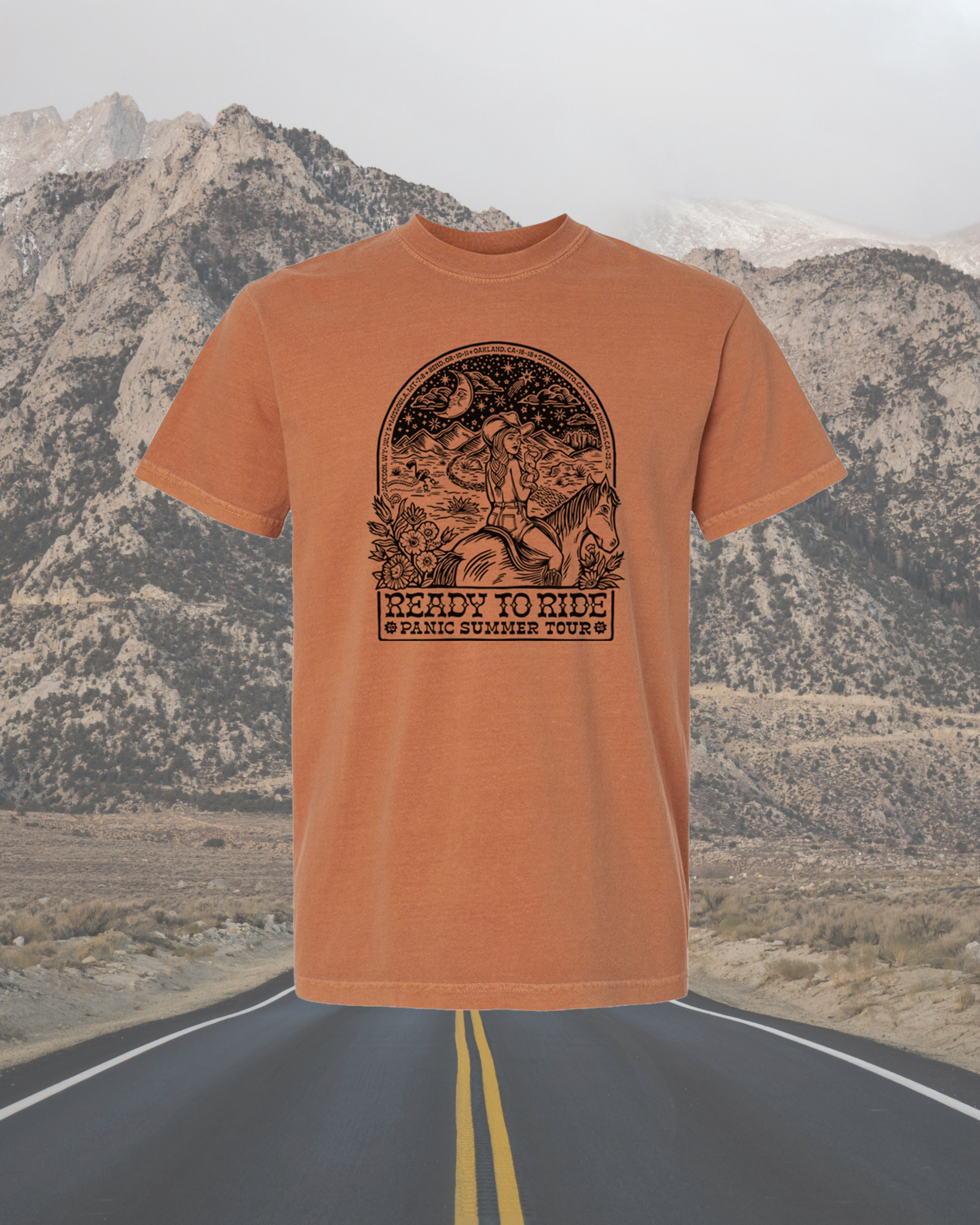 *Pre-order* PANIC Summer Tour Tees