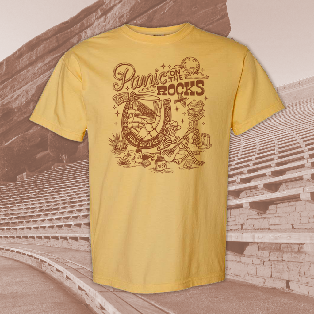 *Pre-order* PANIC on the ROCKS 2026 Unisex Tees