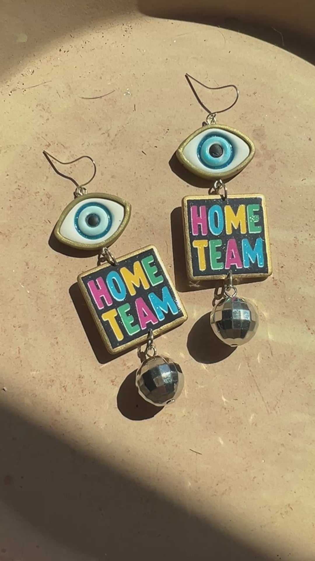 HOME TEAM Squares Earrings - 4 Styles!