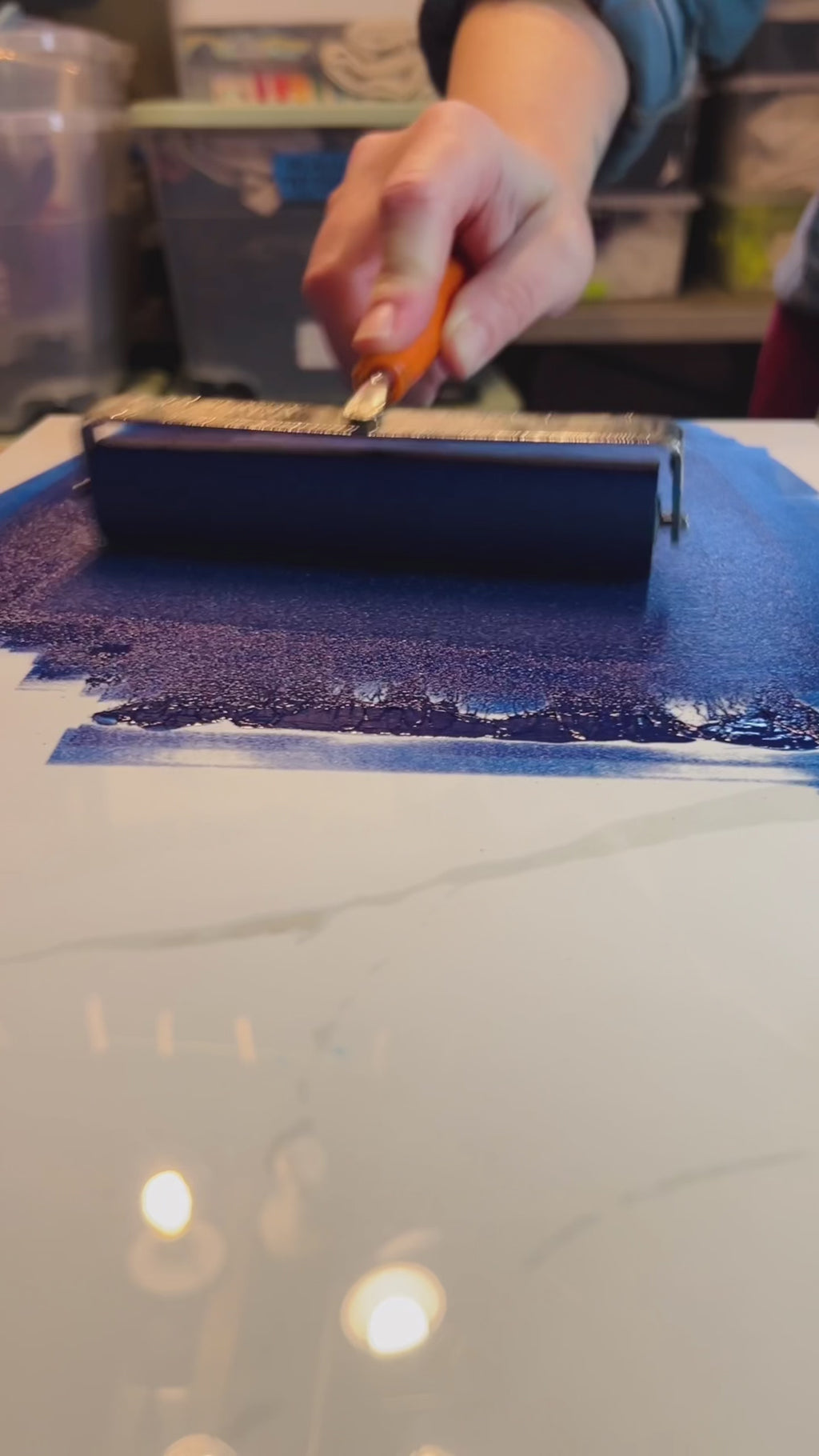 St. Augustine 2026 Vacation linocut print