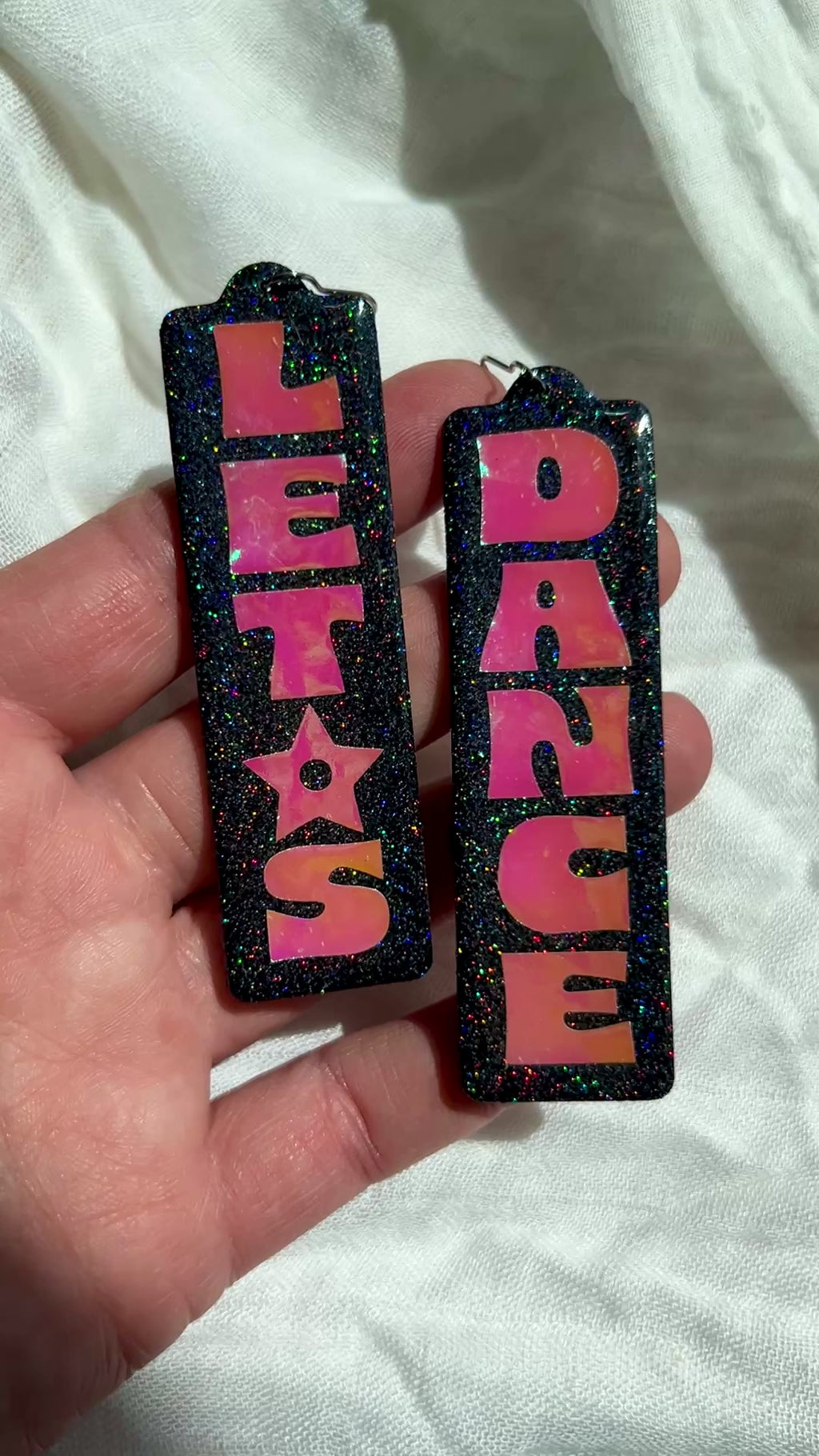 Let's Dance Bowie-inspired Earrings
