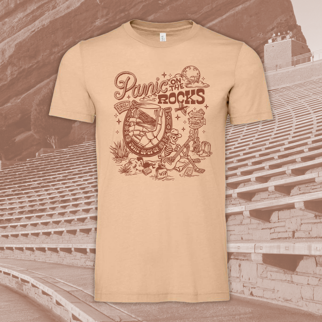 *Pre-order* PANIC on the ROCKS 2026 Unisex Tees