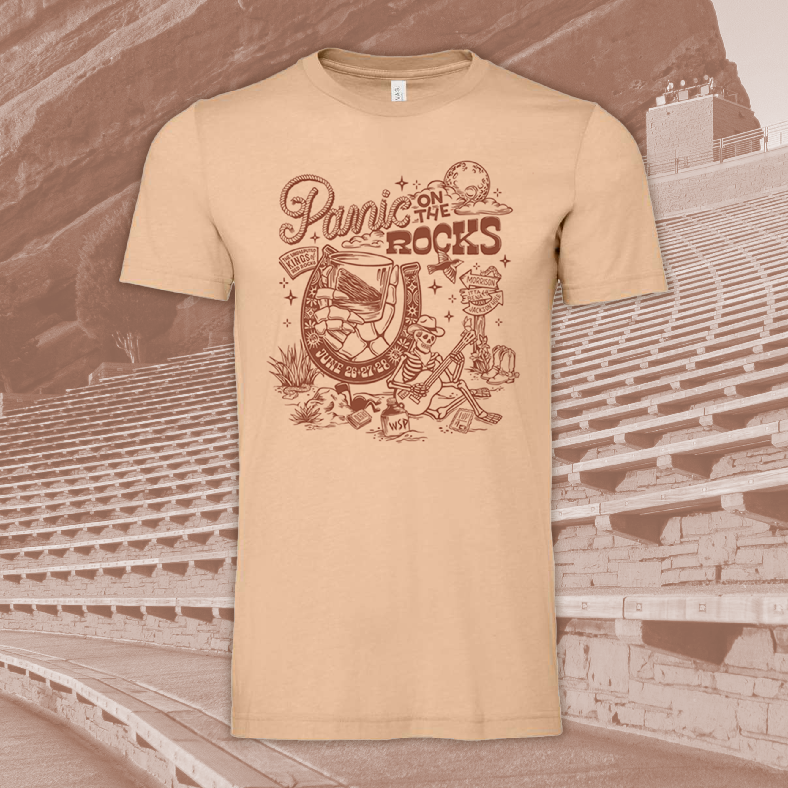 *Pre-order* PANIC on the ROCKS 2026 Unisex Tees